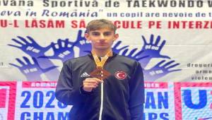 16 Yaşında İzmir’e Avrupa’dan bronz Madalya Getirdi