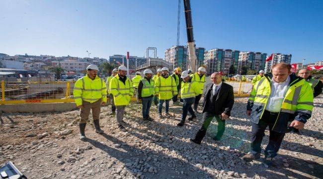 Buca Metrosu çalışmaları hızlandı