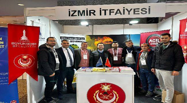 İzmir itfayesi uluslar arası yangın güvenliği sempozyumu’na katıldı