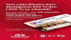 Efeslim Kart desteği artarak sürüyor