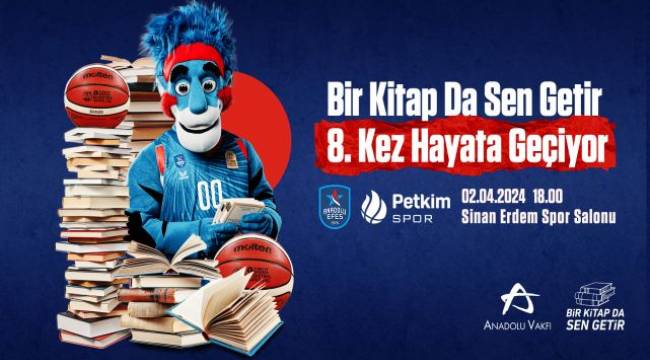  “Bir Kitap da Sen Getir” kampanyası 8. kez düzenleniyor