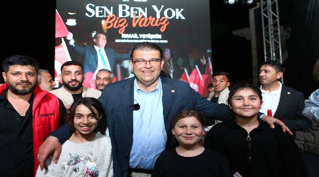 Sığacık’ta İsmail Yetişkin coşkusu