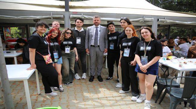 Mezun olduğu fakültede Başkan Duman’a büyük ilgi