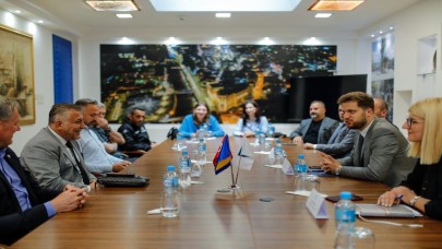 Barbaros Reşat Taşer'den Saraybosna'da Anlamlı Destek