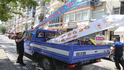 Karşıyaka’da işgal denetimleri devam ediyor