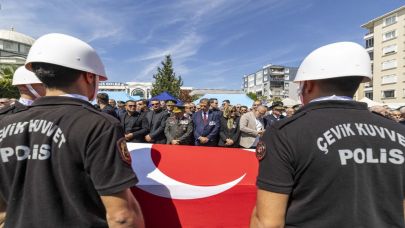 İzmir’in şehitlerine veda