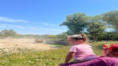 Ödemişli afetzedelere moral gezisi