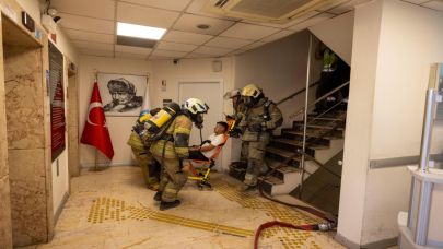 İZSU’da gerçeği aratmayan tatbikat