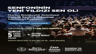 Gençlik Senfoni Orkestrası’nda Sen de Yerini Al