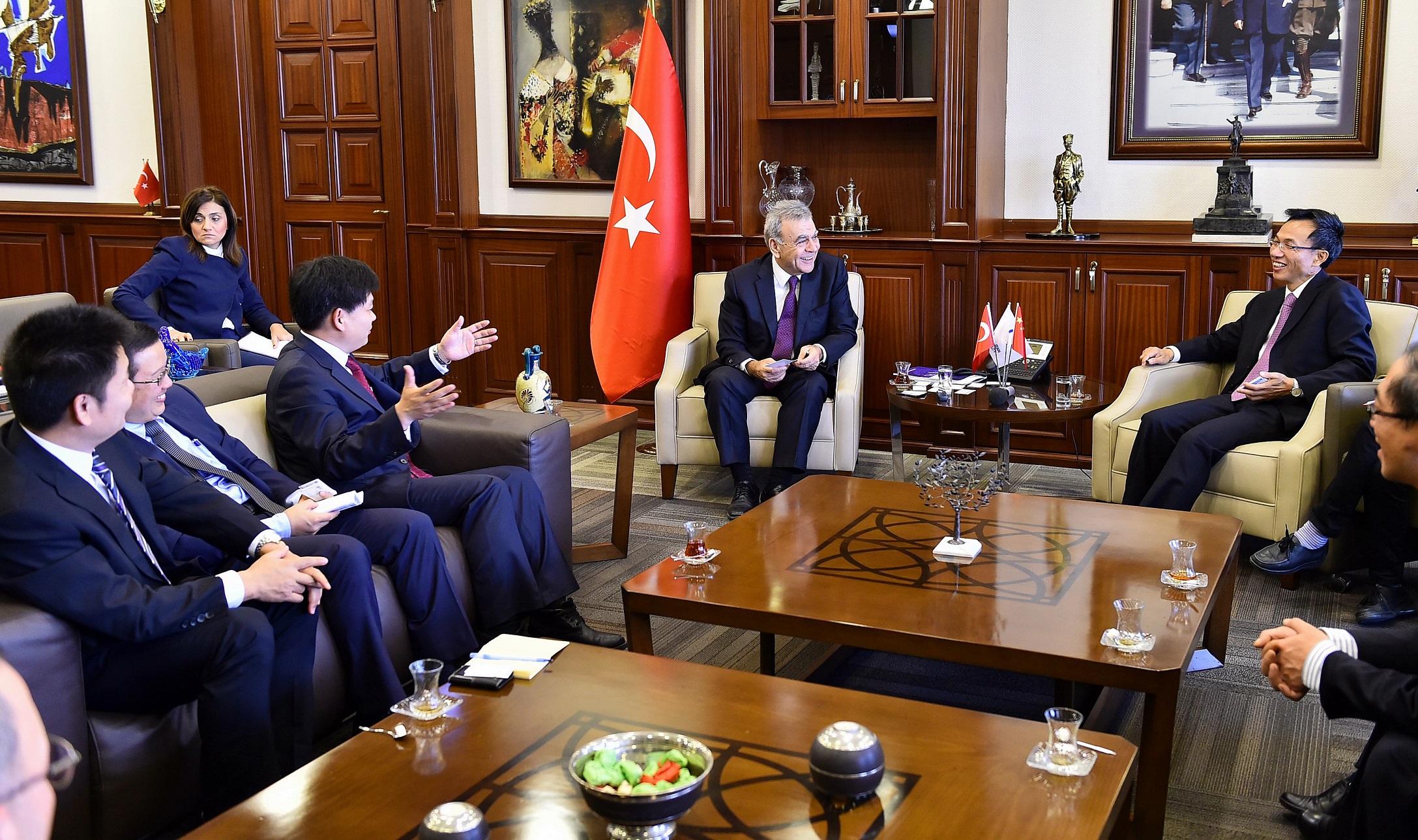 “A Takımı”yla geldiler