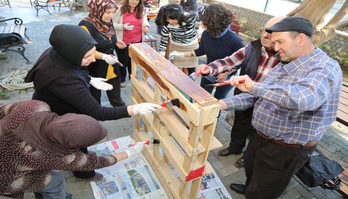 Hünerli ellerden “hobi çalışmaları”