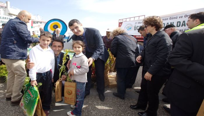  3 Bin Adet Ücretsiz Fidan Dağıtıldı