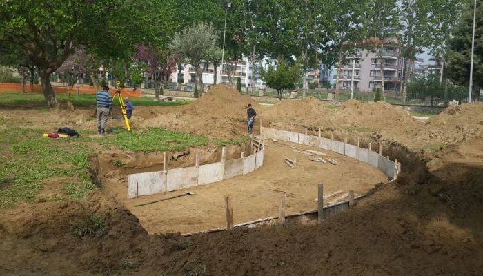 125.Yıl Kültürpark içinde yeni düğün salonunun temeli atıldı