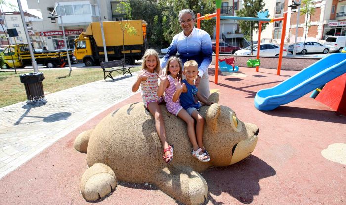 Nergiz Parkı’nda yüzler gülüyor