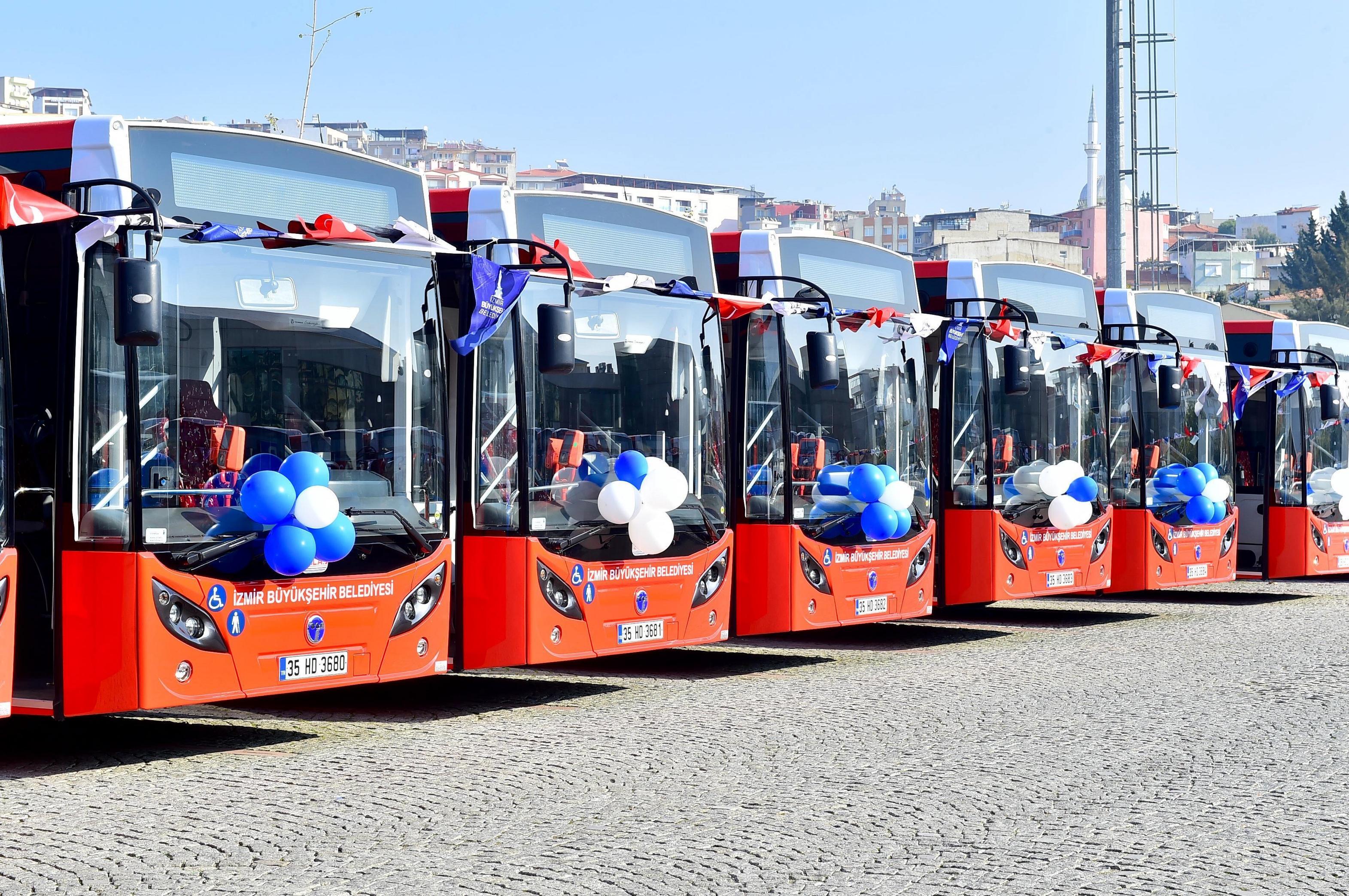 50 yeni otobüs daha