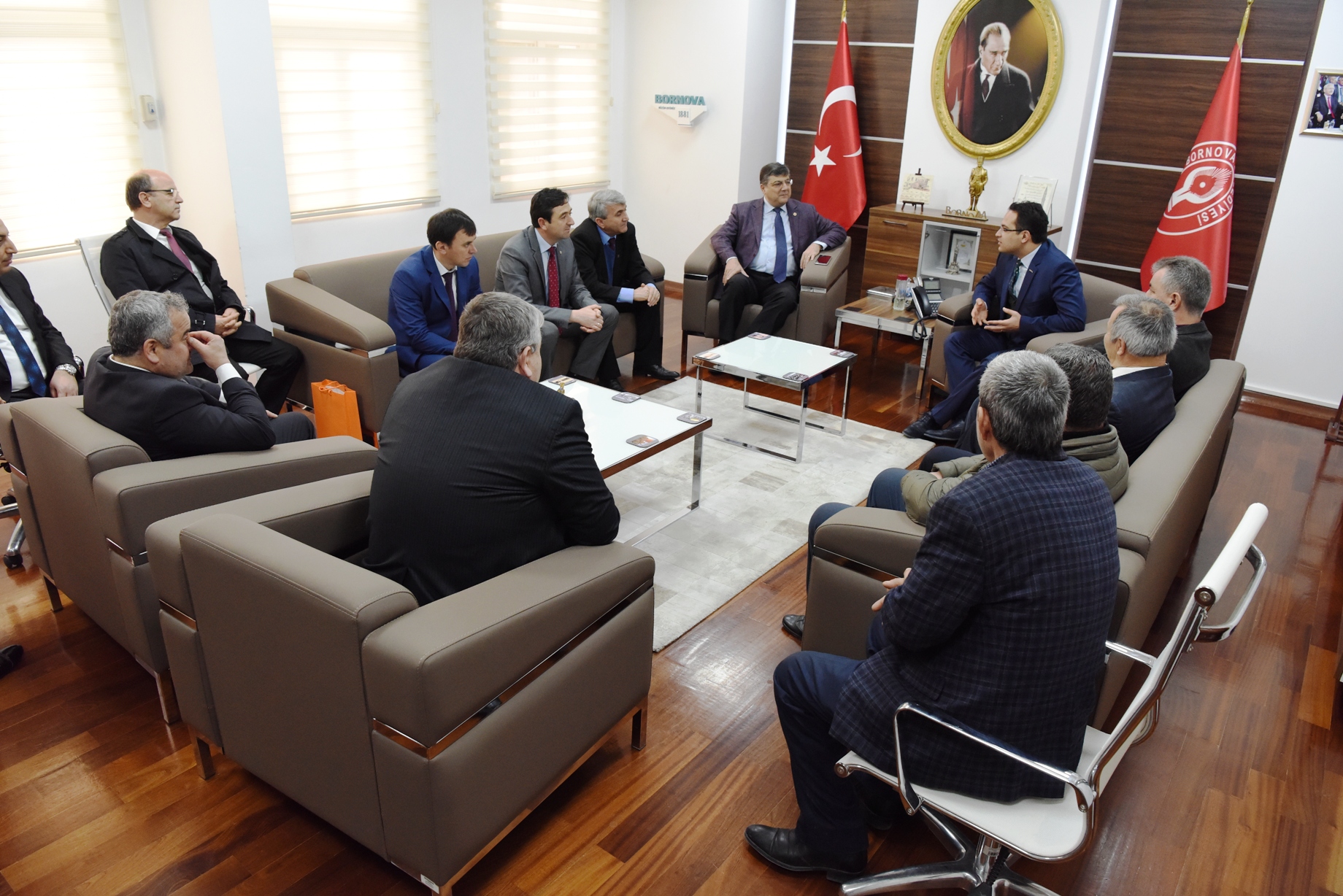 Bornova’ya kardeş ziyareti