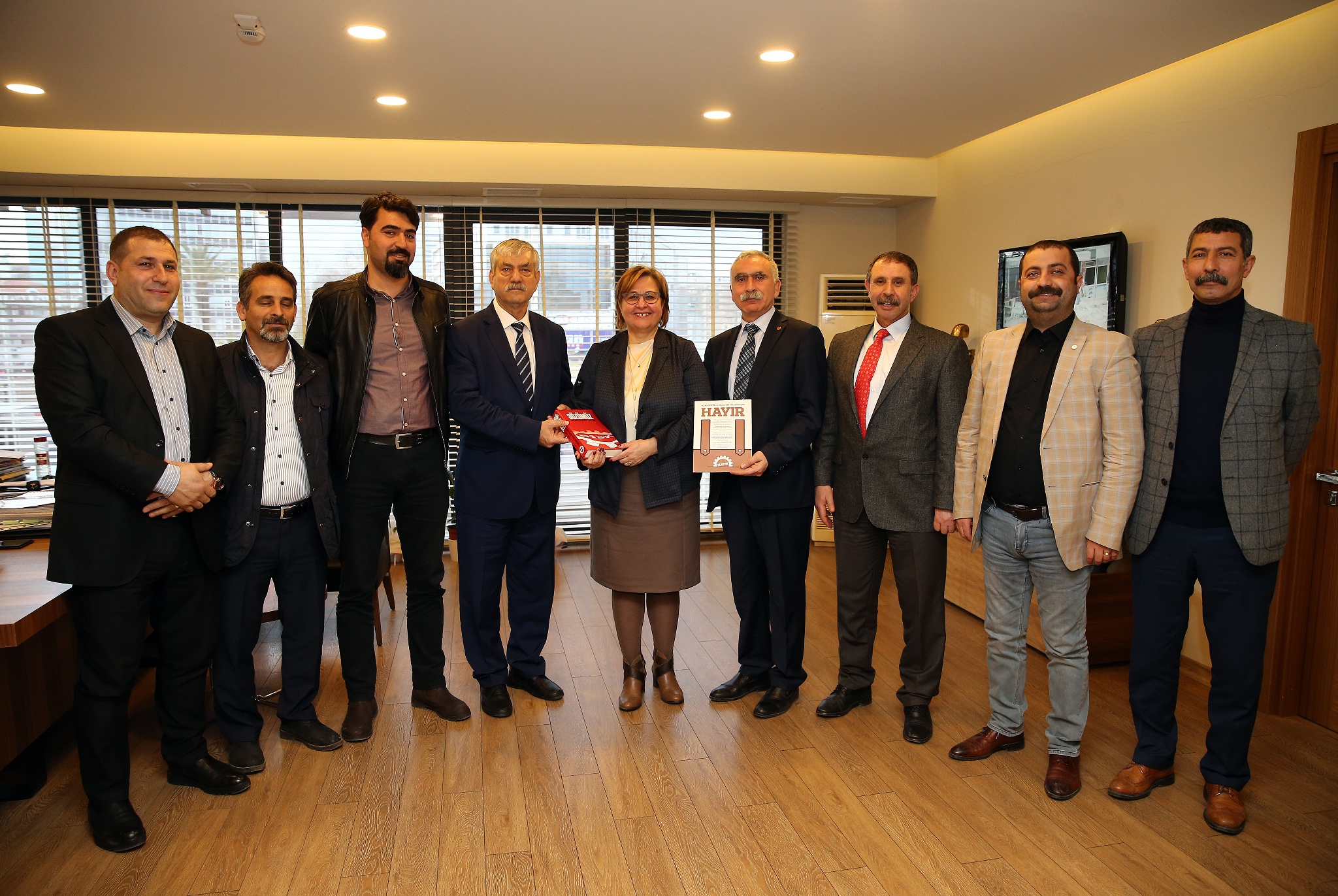 DİSK’ten Pekdaş’a ‘hayır’lı ziyaret