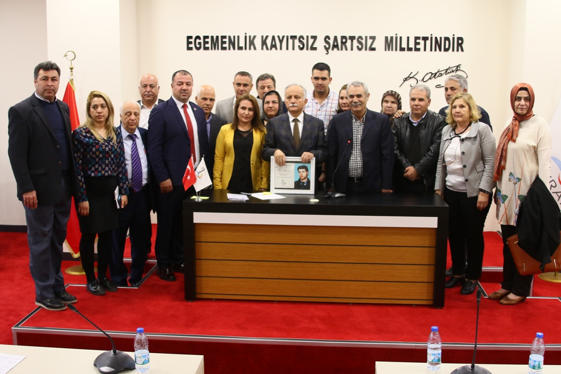 Şehidin adı Bayraklı'da yaşayacak