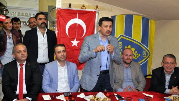 Hamza Dağ'ı duygulandıran toplantı