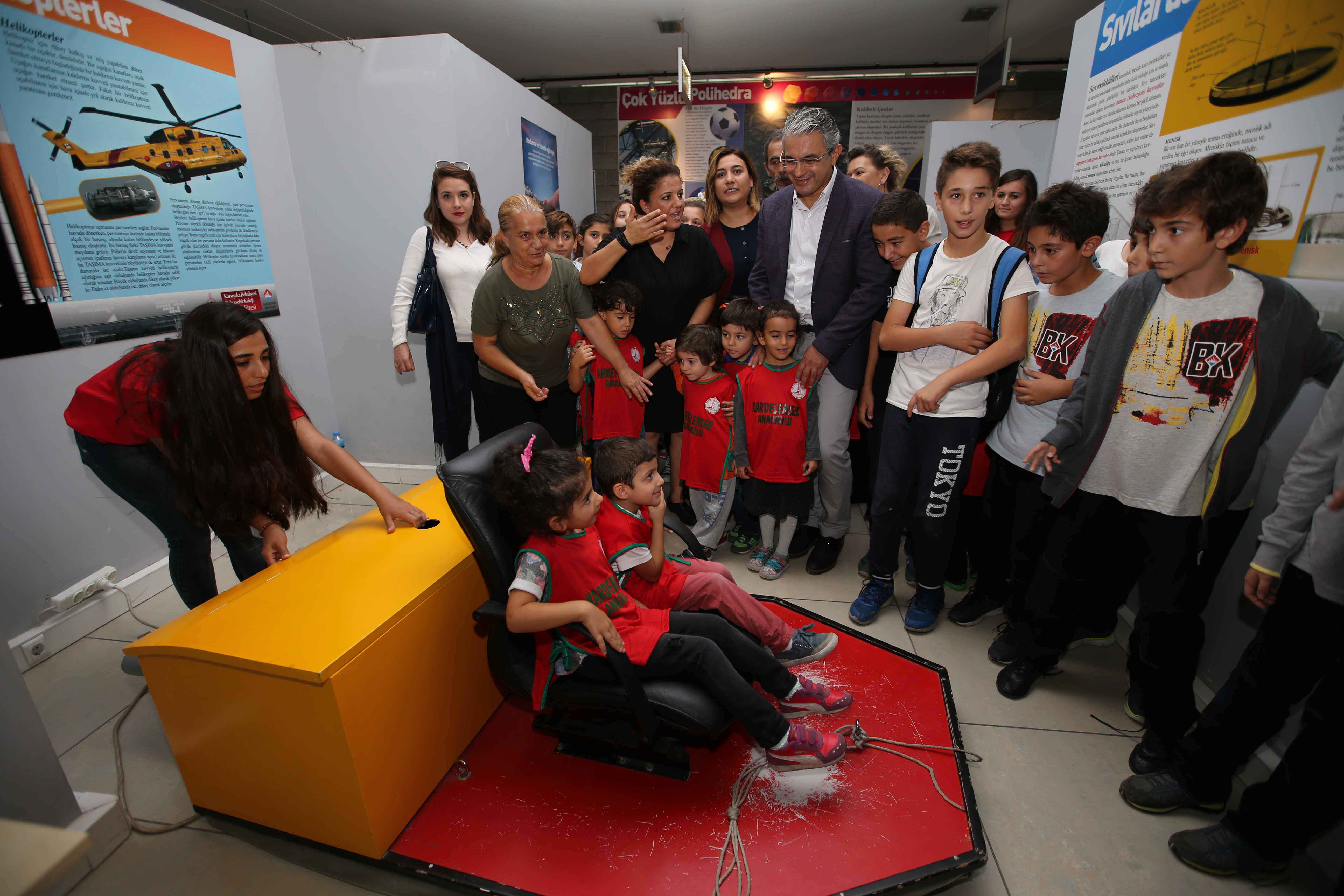 Bilim Merkezi’ne ziyaretçi akını