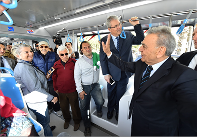 Karşıyaka’da “tramvaylı” günler başladı