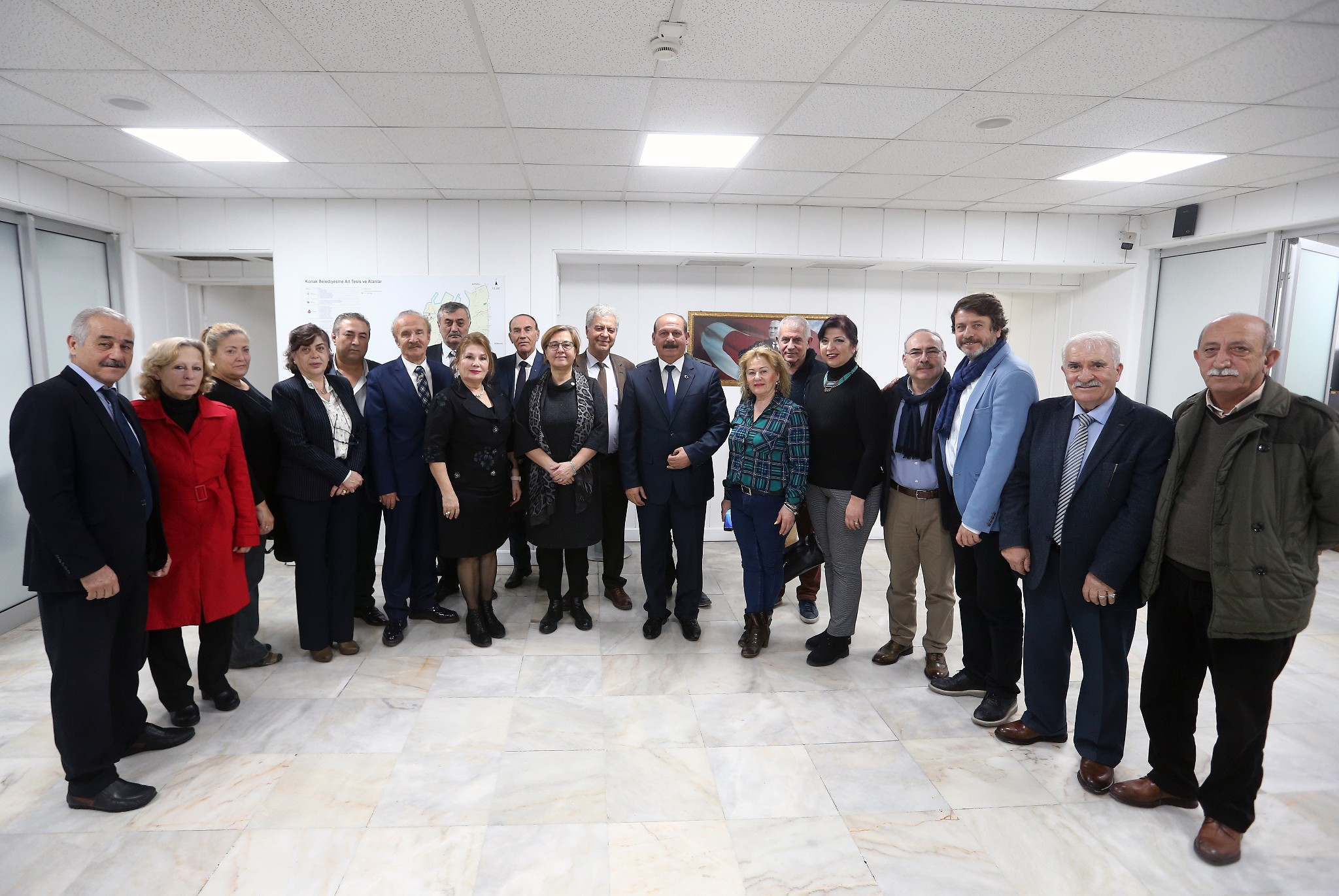 Meclis Üyeleri Birliği’nden Pekdaş’a ziyaret