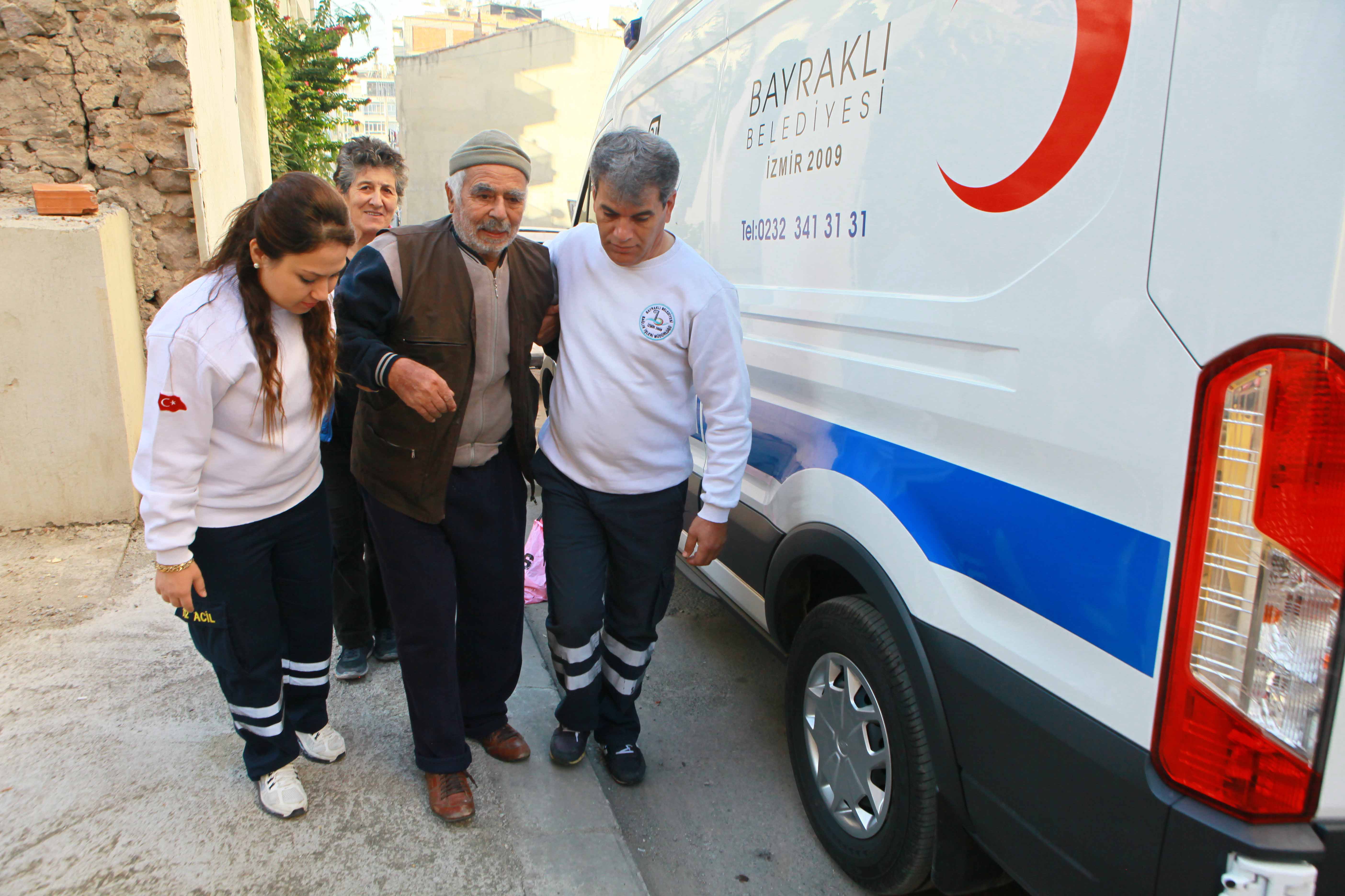 Bayraklı'nın Sağlık Evlerine Yoğun İlgi