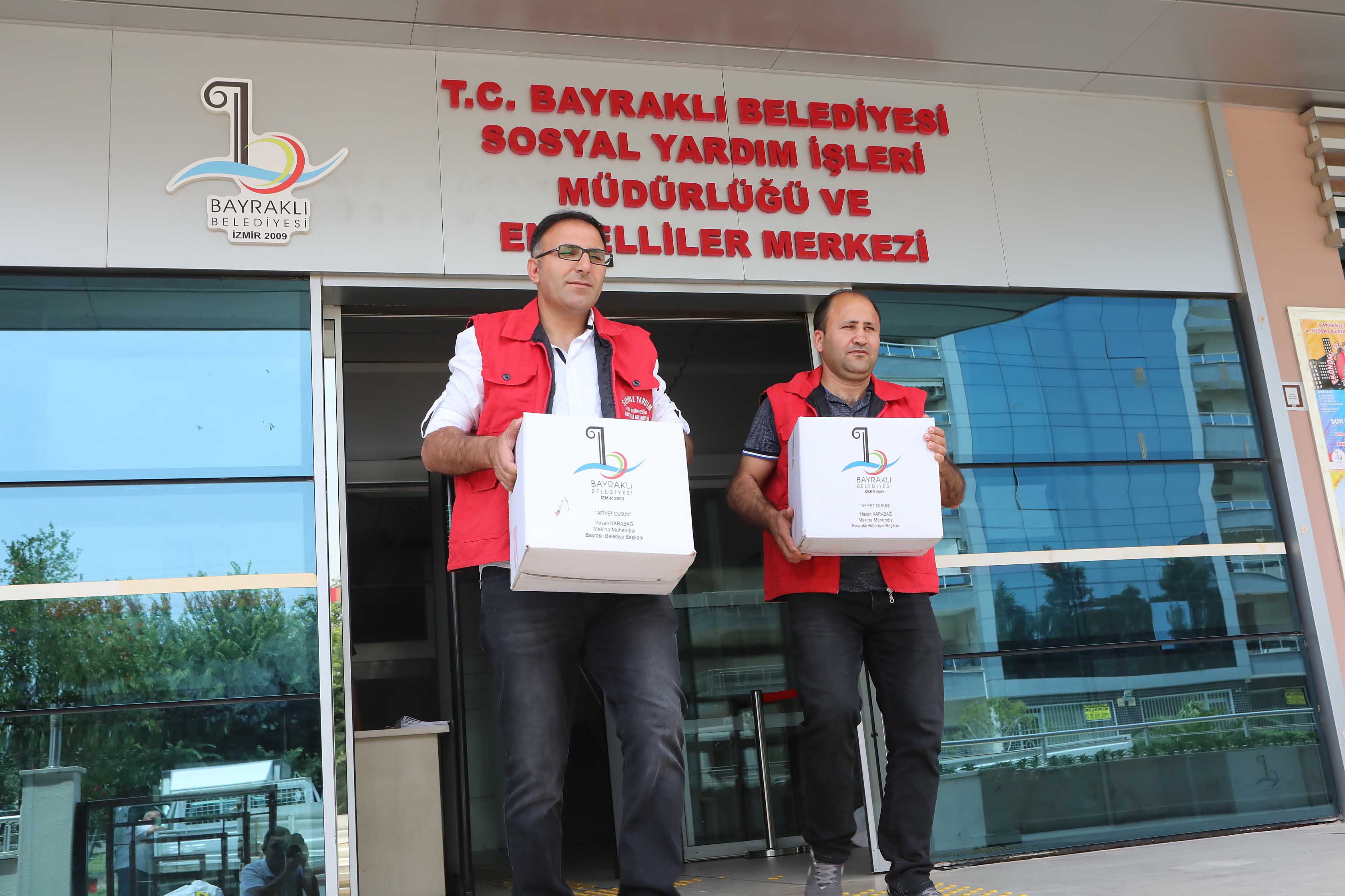 Bayraklı'da Yüz Güldüren Destek