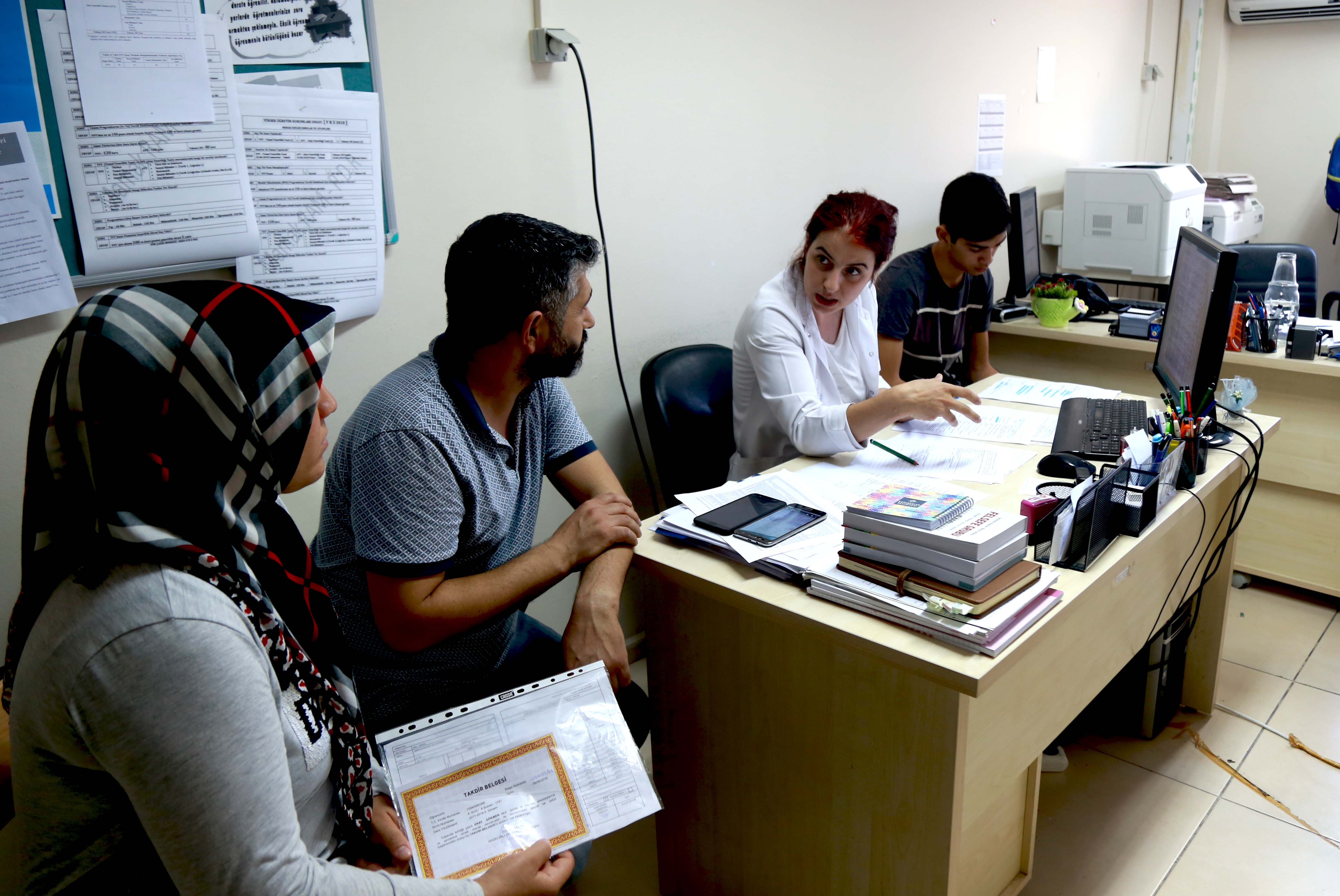 Belediyeden öğrencilere destek