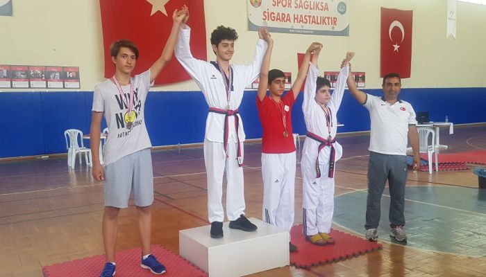Taekwondo takımı göz doldurdu