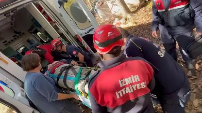 12 metrelik kuyudan itfaiyenin müdahalesiyle kurtarıldı