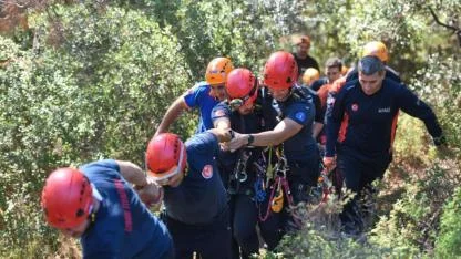 " Balçova Terapi Ormanı’nda Kurtarma"