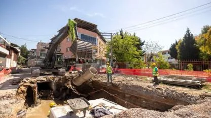 Bayraklı Tepekule’nin altyapısı tamamlandı