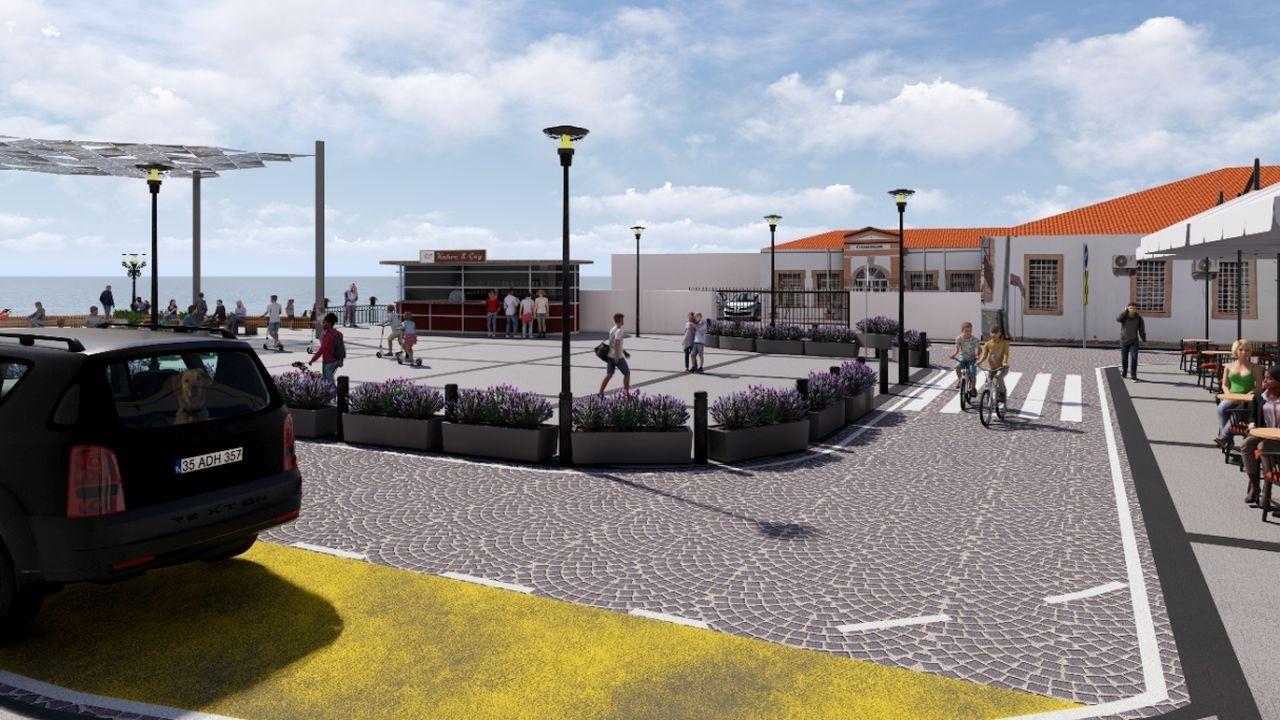 Ayvalık Denize Açılan Yeni Meydanına Kavuşuyor