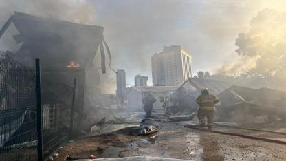 Bayraklı’daki Yangın Kontrol Altında