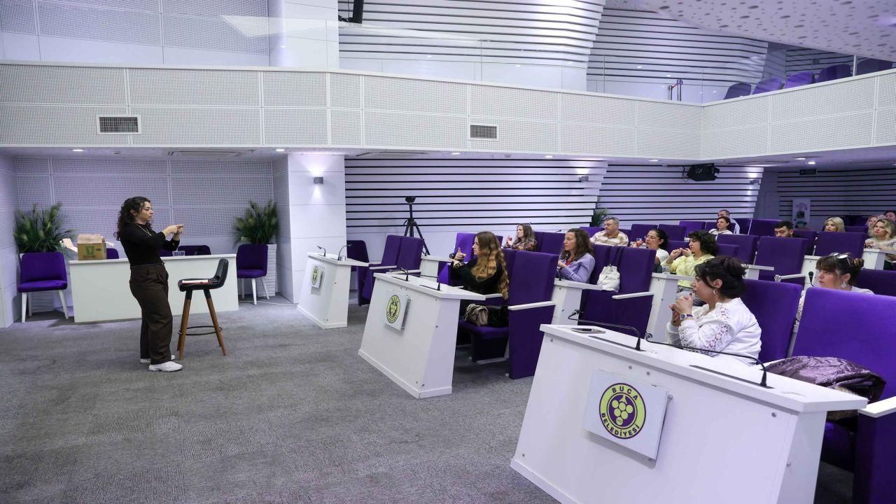 Belediye personeline işaret dili eğitimi