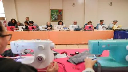 "Bucalı kadınların emeği öğrencilere burs oldu."