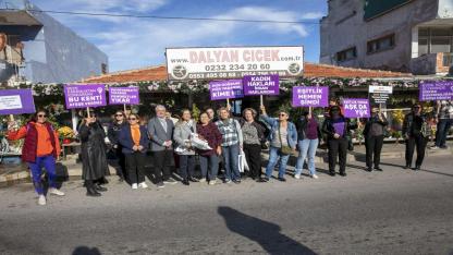 Güzelbahçe Kadına Şiddete Hayır Dedi