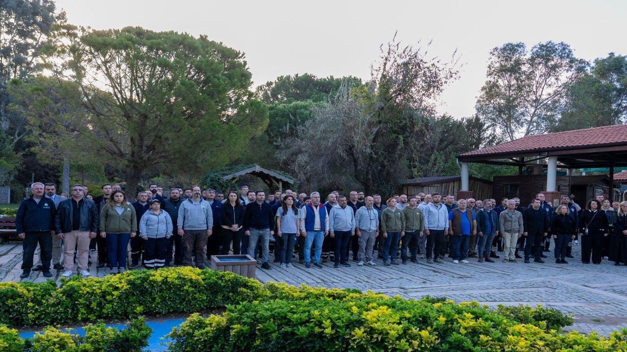 İzmir Doğal Yaşam Parkı’nda duygusal 10 Kasım anması