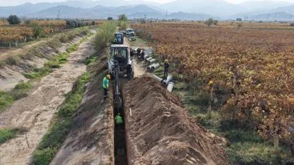 “Piyadeler Mahallesi’nde 30 Yıllık Kanalizasyon Sorunu Çözülüyor”