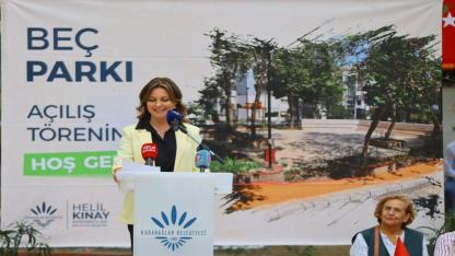 Yenilenen Beç Parkı Karabağlar’a yakıştı