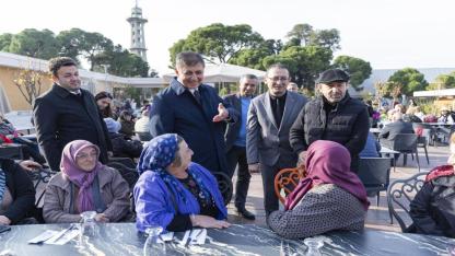 Başkan Tugay Göl Gazinosu’nda Beydağlı kadınlarla buluştu