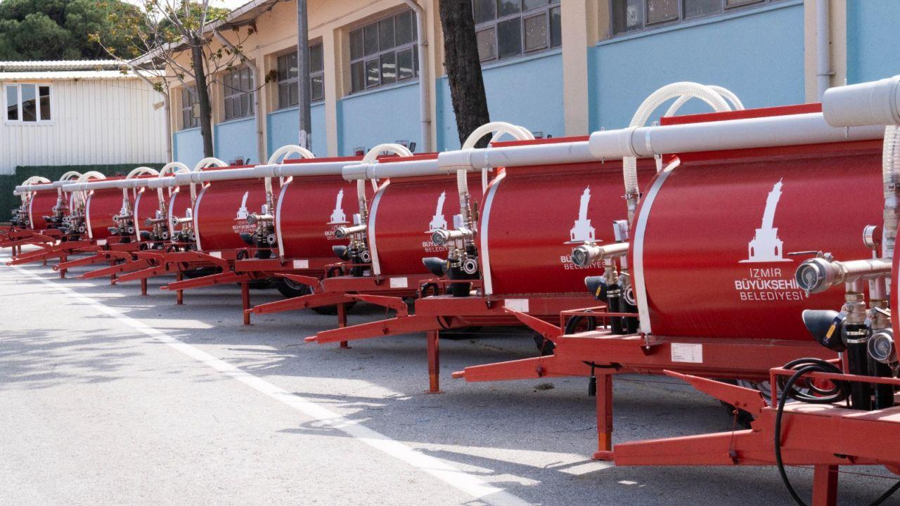 Büyükşehir’in köylere dağıttığı tankerler ormanları kurtarıyor