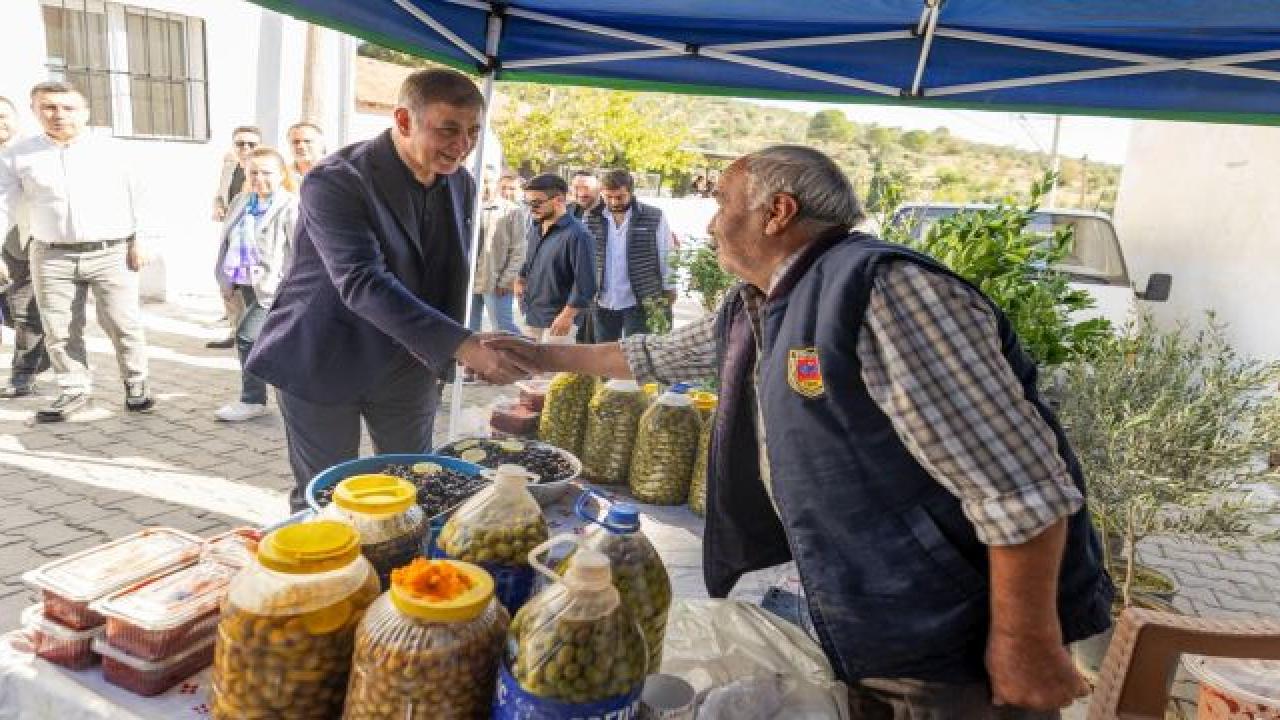 İzmir Büyükşehir Belediyesi üreticiye desteğini sürdürdü