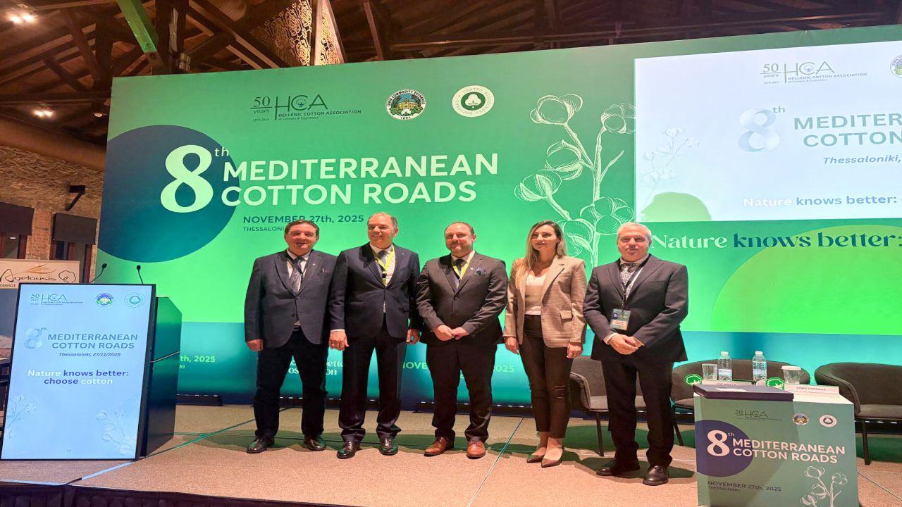 “İzmir Ticaret Borsası 8. Akdeniz Pamuk Yolu’nda Yerini Aldı”