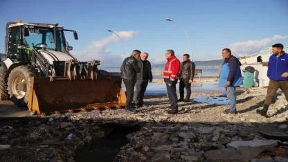 “Tüm ekiplerimizle sahadayız, vatandaşlarımızın yanındayız”