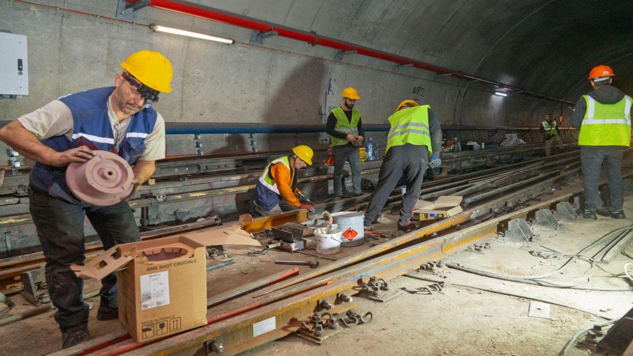 İzmir Metrosu’nda güvenlik için yoğun mesai