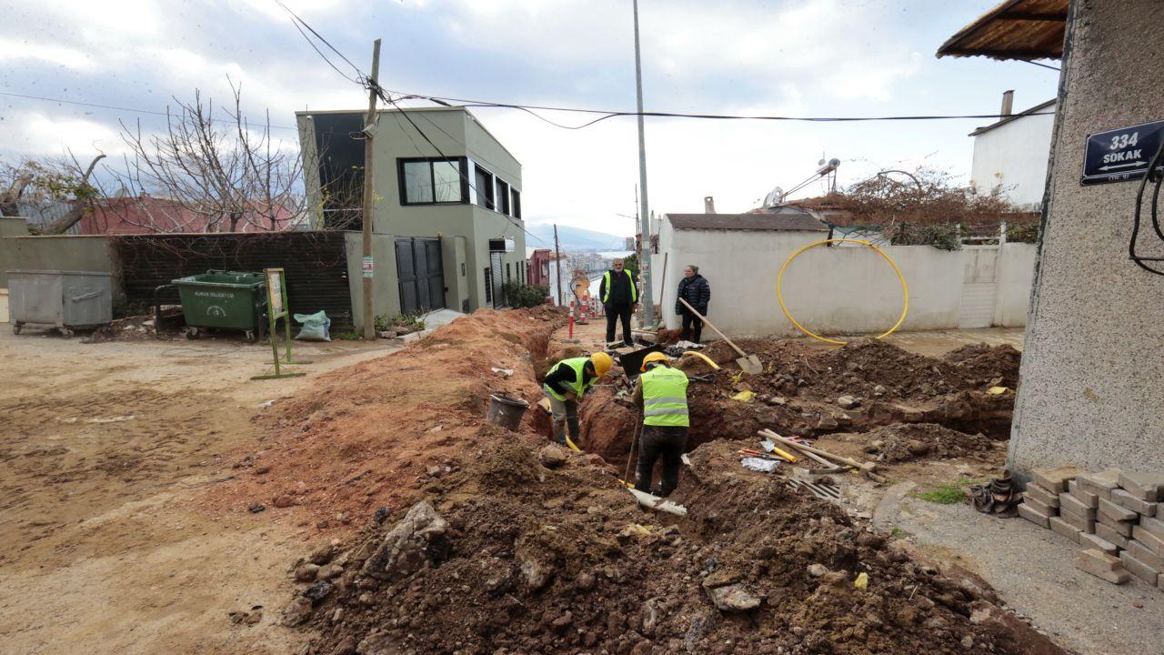 Konak’ın 4 mahallesinde daha doğal gaz devrimi