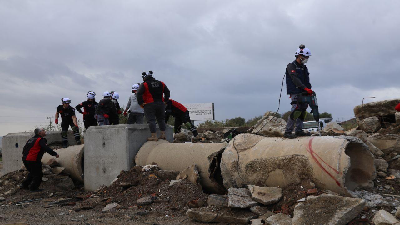 Seferihisar Arama Kurtarma Ekibi afetlere karşı hazırlıklarını sürdürüyor