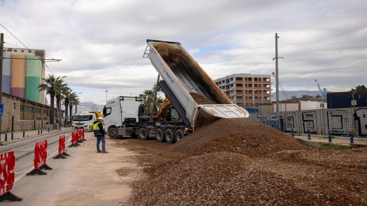 Alsancak’ta dev altyapı çalışması